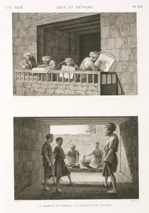 Bordado y fabricación de fieltro, Egipto, c. 1798