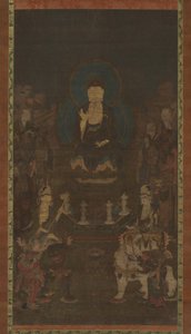 Shaka, Monju, Fugen y los Diez Grandes Discípulos Judai Deshi de Unbekannt