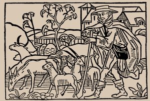 Pastor. Del Speculum Vitae Humanae de Rodericus Zamorensis, 1479 de Unbekannt