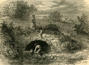 Pozo de los pastores en 1820, c1876