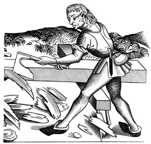 Carpintero de barcos, siglo XV 1849