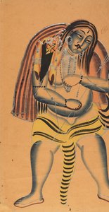 Shiva lleva el cadáver de Sati