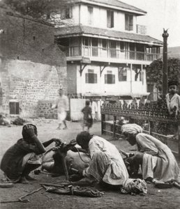 Herrando un buey, India, c1927-c1929 de Unbekannt