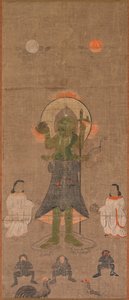 Shomen Kongo: El Kongo de cara azul, siglo XVII de Unbekannt