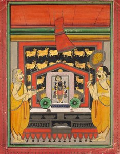 Shri Dvarakanathji de Kankroli Dubarakanathji, mediados de 1800 de Unbekannt