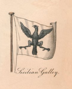 Galera siciliana, 1838 de Unbekannt