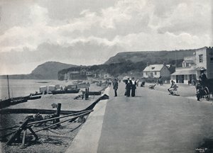 Sidmouth - El paseo marítimo y la playa de Unbekannt
