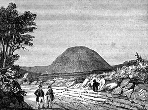 Colina de Silbury, Wiltshire, Inglaterra, 1836 de Unbekannt
