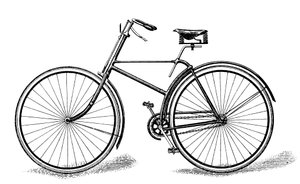 Bicicleta de seguridad especial de Singer, c. 1886-1890 de Unbekannt