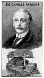 Sir Charles Algernon Parsons, ingeniero irlandés, c1924