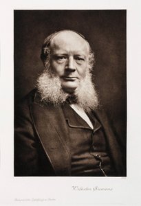 Sir Charles William Siemens, ingeniero alemán, c 1860-1870 de Unbekannt