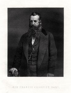 Sir Francis Crossley, fabricante de alfombras inglés, mediados-finales del siglo XIX de Unbekannt