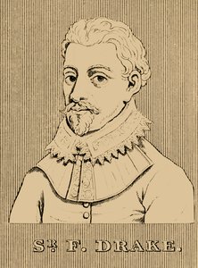Sir Francis Drake, c1540-1596, 1830 de Unbekannt