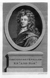 Sir Godfrey Kneller 1646-1723, pintor de retratos, siglo XIX de Unbekannt