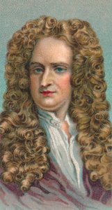 Sir Isaac Newton 1643-1727, matemático, astrónomo y físico inglés, 1924 de Unbekannt