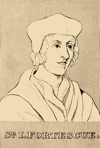 Sir J. Fortescue, c1394-1479, 1830 de Unbekannt