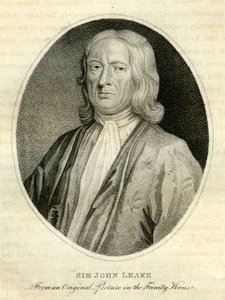 Sir John Leake, Almirante Británico, siglo XVIII de Unbekannt
