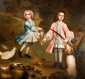 Sir Lister y Sir Charles Holte de Niños de Unbekannt
