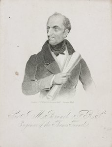 Sir Marc Isambard Brunel, ingeniero e inventor inglés nacido en Francia, c. 1810s de Unbekannt