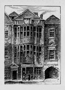 Casa de Sir Paul Pindar, 1890 de Unbekannt