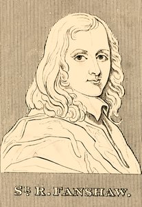 Sir R. Fanshaw, 1608-1666, 1830