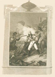 Sir Ralph Abercrombie en la Batalla de Alejandría de Unbekannt