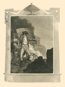 Sir Sidney Smith defendiendo la brecha en Acre, 1799, 1816
