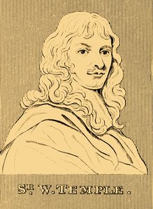Sir W. Temple, 1628-1699, 1830 de Unbekannt