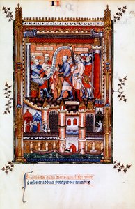 Sisinnius ordena el arresto de San Denis, 1317 de Unbekannt