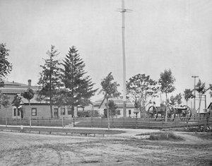 Sitio del Viejo Fuerte Wayne, Indiana, c1897