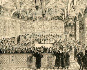 Sesión del Parlamento de París, 1890 de Unbekannt
