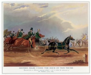 Dieciséis millas bajo la hora por Tom Thumb, 1831 de Unbekannt
