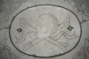 Calavera y huesos, Florencia, Italia de Unbekannt