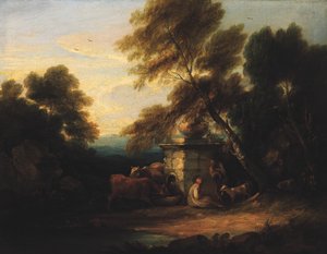 Pequeño Paisaje, ca. 1750-1800 de Unbekannt