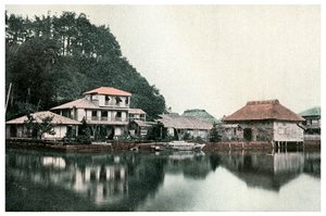 Pequeño hotel de verano, Kanazawa, Japón, 1904 de Unbekannt