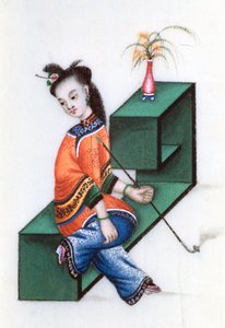 Fumando opio, mediados del siglo XIX