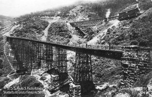 Ferrocarril de São Paulo, Brasil, principios del siglo XX de Unbekannt