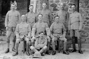 Soldados del 5º regimiento de East Surrey, Chakrata, India, 1917 de Unbekannt