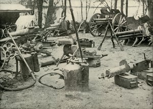 Algunos despojos del campo de batalla, 1919 de Unbekannt