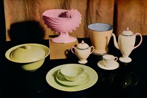 Algunos de los últimos productos de la fábrica Wedgwood Etruria