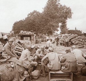 Sopa, Genicourt, norte de Francia, c1914-c1918 de Unbekannt