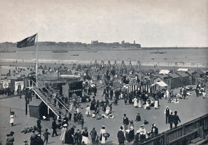 South Shields - Toda la diversión de la feria, 1895 de Unbekannt