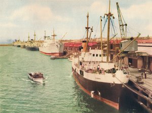 Muelle Sur, Fremantle, c1947