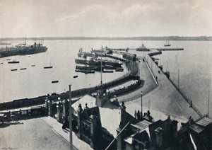 Southampton - El Muelle, 1895 de Unbekannt