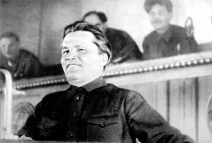 Político soviético Sergei Kirov, 17º Congreso del Partido Comunista, Moscú, URSS, 1934 de Unbekannt