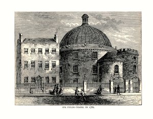 Capilla de Spa Fields, 1781