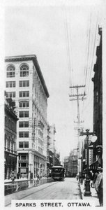 Calle Sparks, Ottawa, Canadá, c1920s de Unbekannt