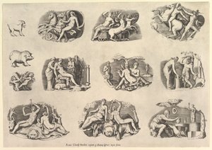 Speculum Romanae Magnificentiae: Temas después de la Antigüedad