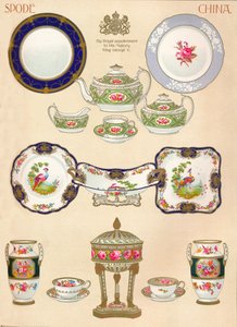 Porcelana Spode: WTCopeland & Sons, Stoke-on-Trent, siglo XVIII, 1913