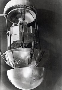 Sputnik 1, satélite ruso, 1957 de Unbekannt
